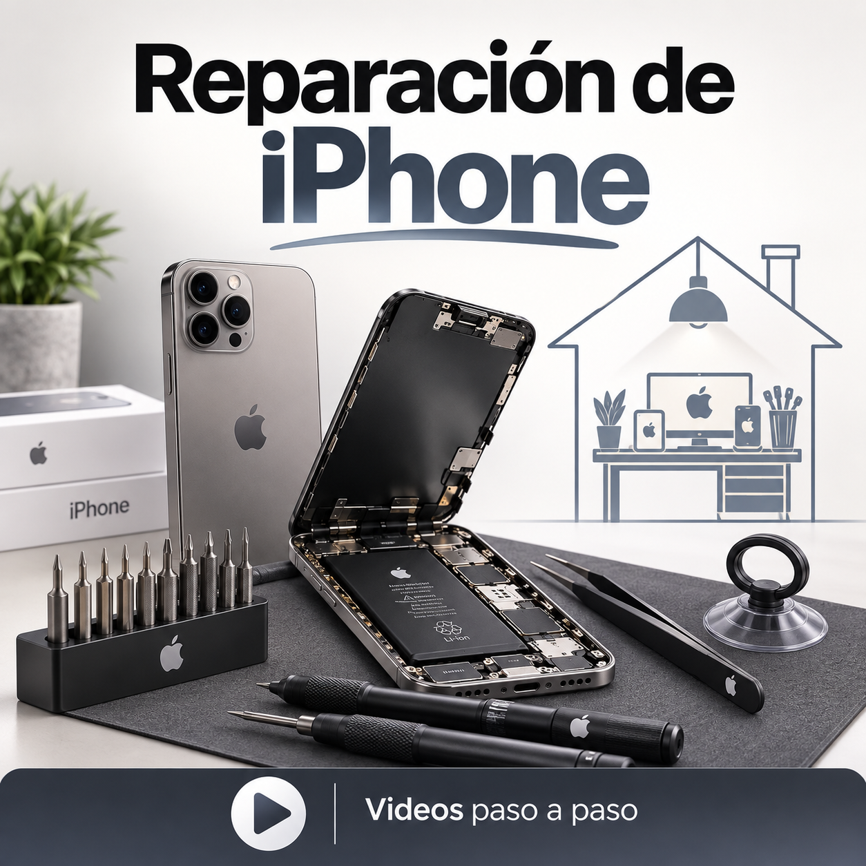 Curso de Reparación de Iphone + VIDEOS