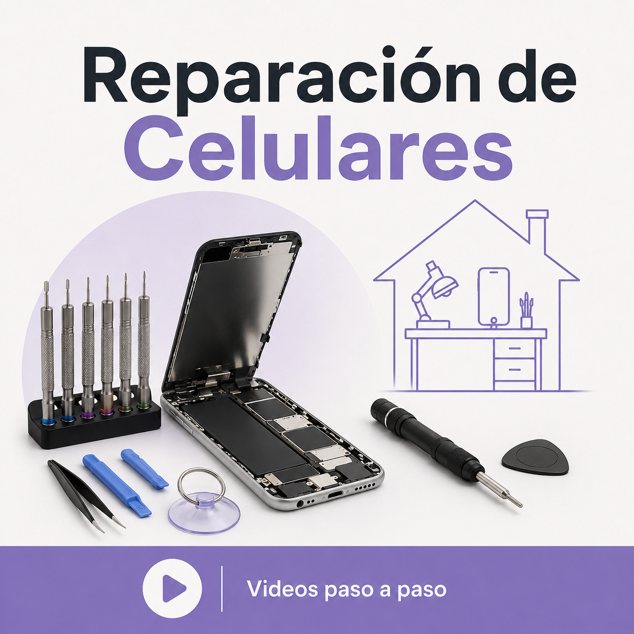 Curso de Reparación de Celulares + VIDEOS